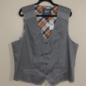 BKE Gray Men's Vest Size XXLarge NWT
